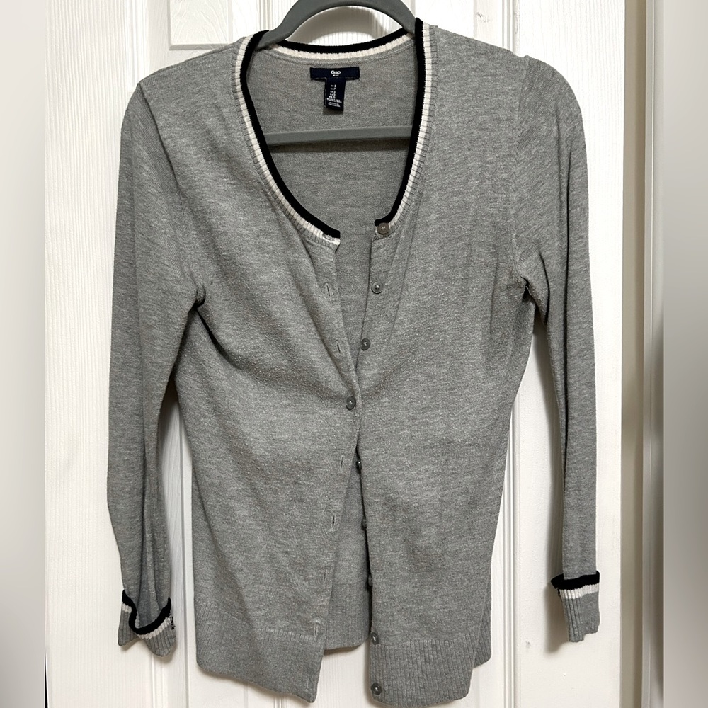 GAP Gray Cardigan